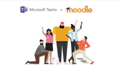 صورة شروحات فيديو لطريقة إستخدام منصتي Moodle و MS Teams