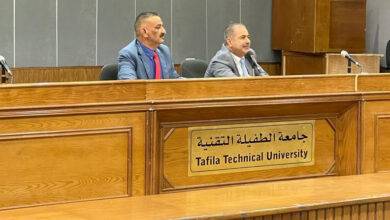 Photo of المعايطة يلتقي الطلبة المستجدين في الطفيلة التقنية