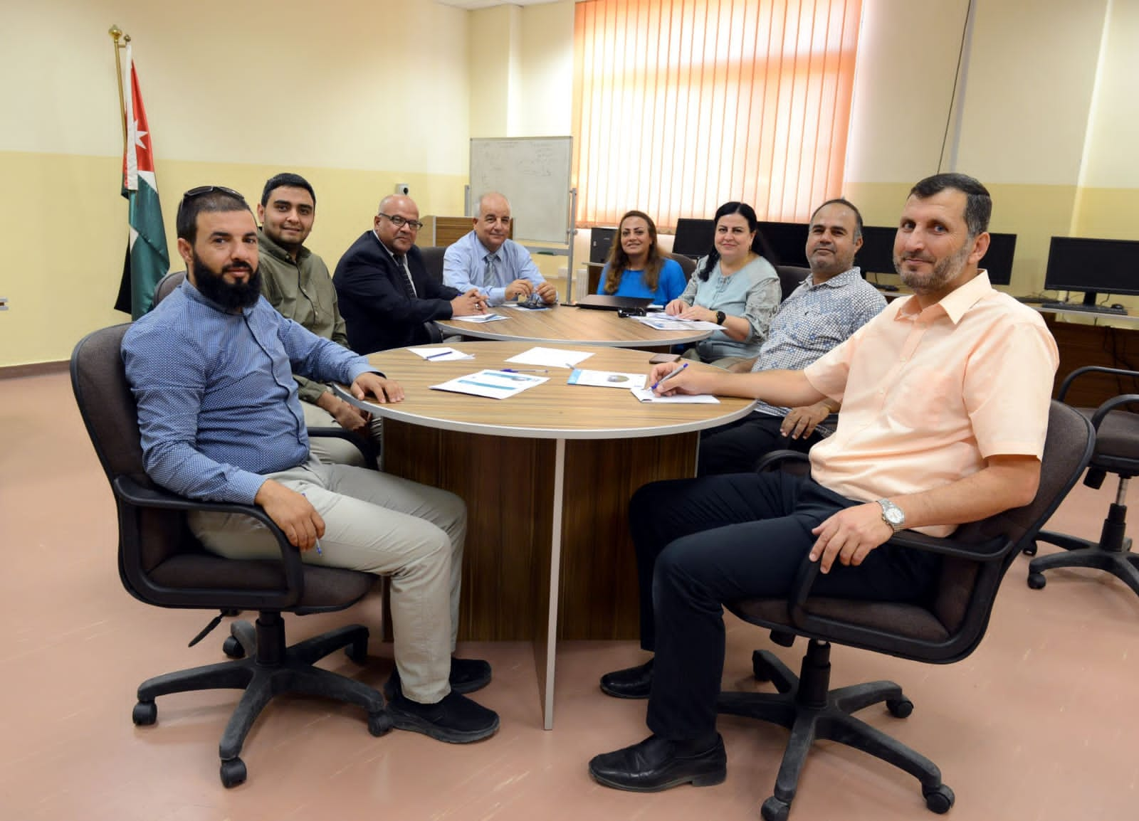 Photo of  ورشة عمل تعريفية لمشروع “بناء القدرة على التكيف مع تغير المناخ في الأردن من خلال تحسين كفاءة استخدام المياه في قطاع الزراعة” في الطفيلة التقنية.