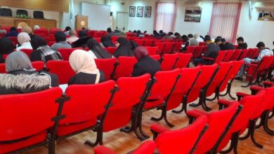صورة اختتام دورة اللغة الإنجليزية في جامعة الطفيلة التقنية بمشاركة 1000 طالب بتنظيم عمادة شؤون الطلبة.