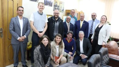 صورة وفد ألماني من منظمة BORDA يزور جامعة الطفيلة التقنية لمتابعة تنفيذ اتفاقية التعاون في مجال الصرف الصحي المستدام