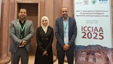 صورة مشاركة جامعة الطفيلة التقنية في المؤتمر الدولي الأول لأساليب وتطبيقات الذكاء الاصطناعي “ICCIAA 2025” بجامعة البترا