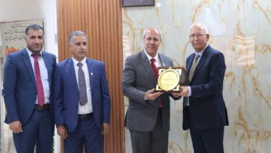 صورة المحاسنة يشارك في احتفالية نقابة المهندسين بوضع حجر الأساس لمبنى فرع النقابة في الطفيلة
