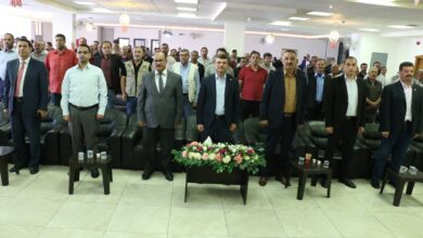 Photo of الخندقجي يكرِّم لجان التخريج والكوادر العاملة في إنجاح فعاليات تخريج الفوج العشرين