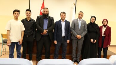 Photo of الخندقجي يكرِّم طلبة الأوائل في الثانوية العامة بمحافظة الطفيلة