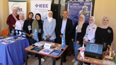 Photo of جامعة الطفيلة التقنية تحتفي بفعالية بوث مجتمعات IEEE التعريفي